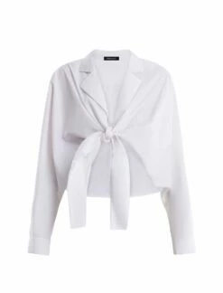 BCBGMAXAZRIA Draped Tie Front Top -Bcbg Shop 530 T AGP10563 111 8