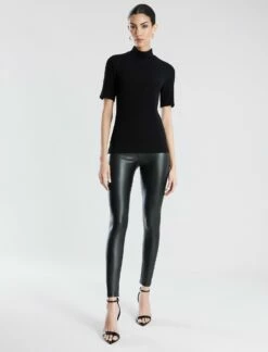 BCBGMAXAZRIA Faux Leather Legging
