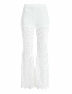 BCBGMAXAZRIA Wide-Leg Lace Pant -Bcbg Shop 7.30 B 2Y05B06E GAR 8