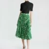 BCBGMAXAZRIA A-Line Pleated Midi Skirt 1 BCBGMAXAZRIA A-Line Pleated Midi Skirt -Bcbg Shop 7.30 B 2Y05B32E LEA 1
