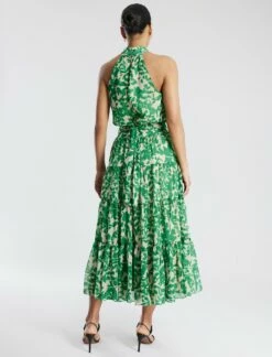 BCBGMAXAZRIA Adrianna Halter Midi Dress 14 BCBGMAXAZRIA Adrianna Halter Midi Dress -Bcbg Shop 7.30 D 2Y05D47E LEA 4