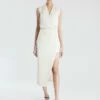 BCBGMAXAZRIA Kora Wrap Midi Dress -Bcbg Shop 7.30 D 2Y05D80E SS3 1