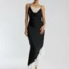 BCBGMAXAZRIA Romilly Satin Lace Gown -Bcbg Shop 7.30 D 2Y06D55E BN7 1
