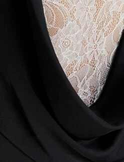 BCBGMAXAZRIA Romilly Satin Lace Gown -Bcbg Shop 7.30 D 2Y06D55E BN7 7