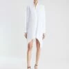 BCBGMAXAZRIA Delphi Handkerchief Hem Dress 1 BCBGMAXAZRIA Delphi Handkerchief Hem Dress -Bcbg Shop 7.30 D 2YX5D59E WHT 1