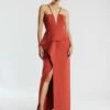 BCBGMAXAZRIA Daphne Peplum Gown -Bcbg Shop 7.30 D MY05D10E R9C 1