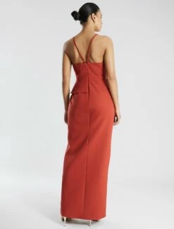 BCBGMAXAZRIA Daphne Peplum Gown -Bcbg Shop 7.30 D MY05D10E R9C 4