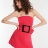 BCBGMAXAZRIA Delilah Strapless Belted Mini Dress -Bcbg Shop BCBG 05 014886