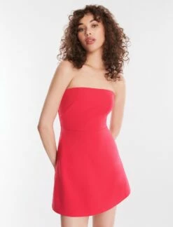 BCBGMAXAZRIA Delilah Strapless Belted Mini Dress -Bcbg Shop BCBG 05 014915