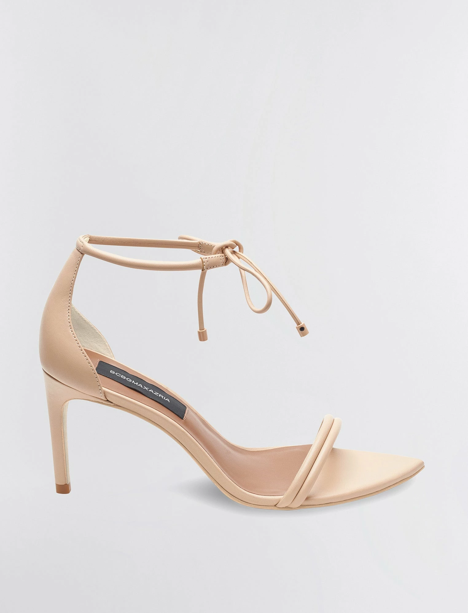 BCBGMAXAZRIA Dawn Bow Strap Sandal Heel 5 BCBGMAXAZRIA Dawn Bow Strap Sandal Heel - Image 3