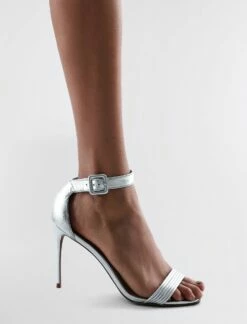 BCBGMAXAZRIA Lucy Stiletto Sandal Heel -Bcbg Shop MX1LUC40 6