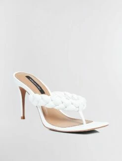 BCBGMAXAZRIA Bella Braided Sandal Heel