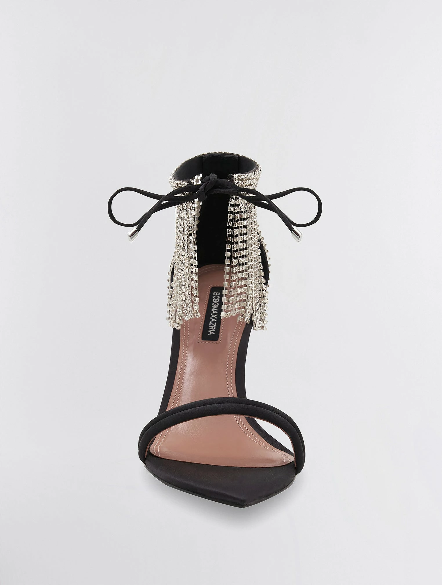 BCBGMAXAZRIA Dawn Fringe Sandal Heel 4 BCBGMAXAZRIA Dawn Fringe Sandal Heel - Image 2