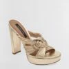 BCBGMAXAZRIA Carly Platform Sandal Heel -Bcbg Shop MX3CAR71 1