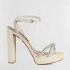 BCBGMAXAZRIA Cortni Platform Sandal Heel -Bcbg Shop MX3COI10 101 3