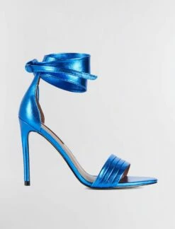 BCBGMAXAZRIA Suji Metallic Sandal Heel -Bcbg Shop MX3SUJ44 3