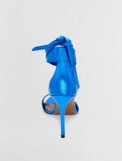 BCBGMAXAZRIA Suji Metallic Sandal Heel -Bcbg Shop MX3SUJ44 4